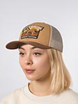 Бейсболка STETSON арт. 7771106 BASEBALL CAP MUSTANG (бежевый / светло-коричневый)